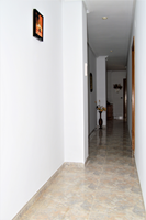 Hall to bath and bedrooms
